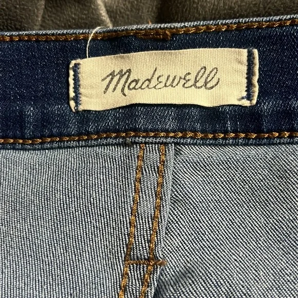 Madewell Women’s Sz 32 10" High Rise Skinny Button Fly Jeans - Picture 5 of 7